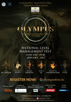 OLYMPUS 2022 Management Fest Poster